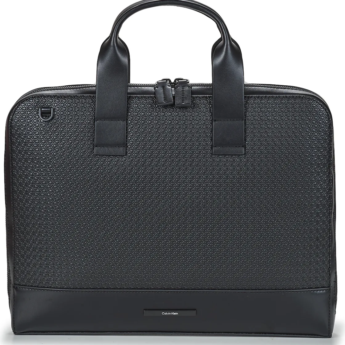 Calvin Klein Jeans - MODERN BAR SLIM LAPTOP BAG MONO Noir Hot