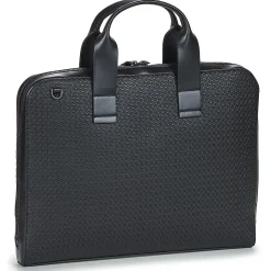 Calvin Klein Jeans - MODERN BAR SLIM LAPTOP BAG MONO Noir Hot
