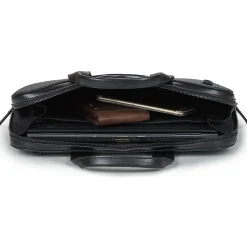 Calvin Klein Jeans - MODERN BAR SLIM LAPTOP BAG MONO Noir Hot