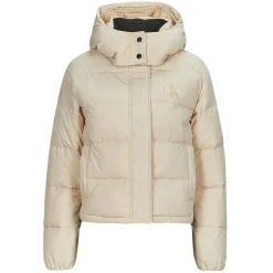 Calvin Klein Jeans - MONOLOGO NON DOWN SHORT PUFFER Beige Sale