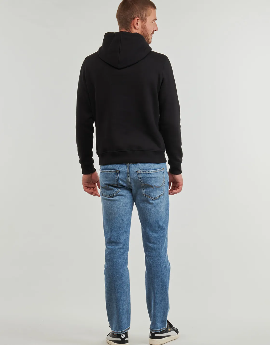 Calvin Klein Jeans - MONOLOGO HOODIE Noir