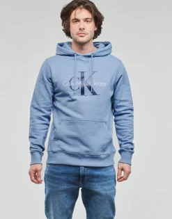 Calvin Klein Jeans - MONOLOGO REGULAR HOODIE< Sweats & Polaires