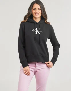 Calvin Klein Jeans - MONOLOGO REGULAR HOODIE Noir Best