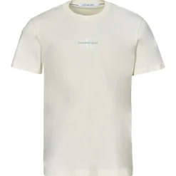 Calvin Klein Jeans - MONOLOGO TEE Blanc Hot