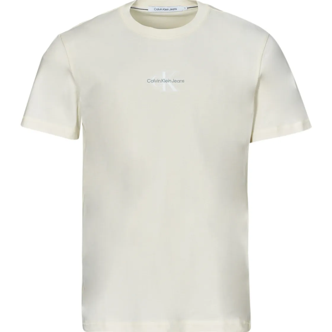 Calvin Klein Jeans - MONOLOGO TEE Blanc Hot