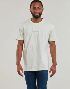 Calvin Klein Jeans - MONOLOGO TEE Blanc Hot