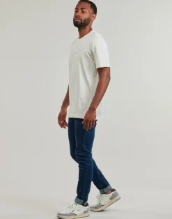 Calvin Klein Jeans - MONOLOGO TEE Blanc Hot