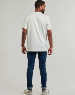 Calvin Klein Jeans - MONOLOGO TEE Blanc Hot