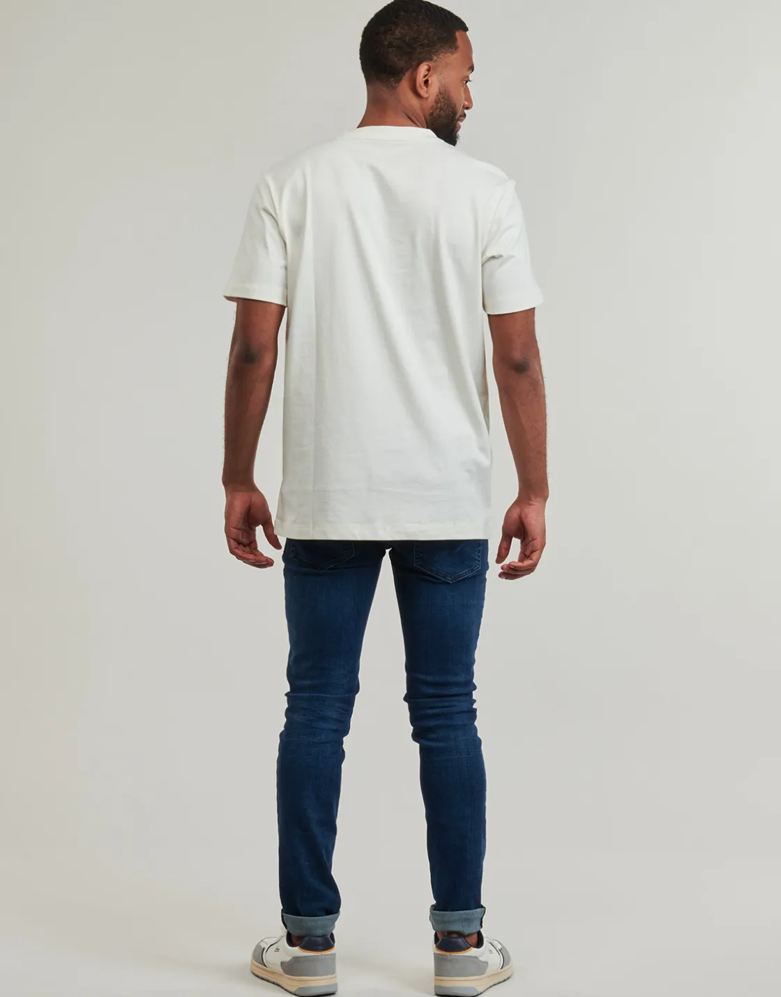 Calvin Klein Jeans - MONOLOGO TEE Blanc Hot
