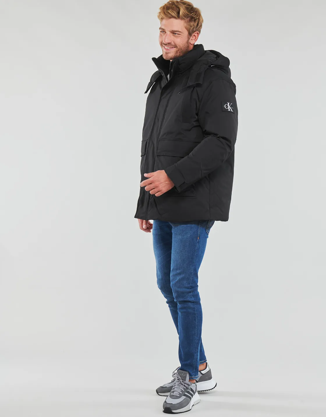Calvin Klein Jeans Manteaux^- NON-DOWN TECHNICAL PARKA