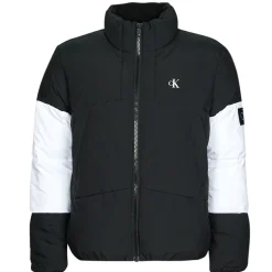 Calvin Klein Jeans Manteaux^- NON-DOWN COLORBLOCK PUFFER