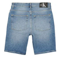 Calvin Klein Jeans Shorts & Bermudas^- REG SHORT MID BLUE