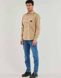 Calvin Klein Jeans - REGULAR SHIRT Beige Online