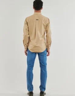Calvin Klein Jeans - REGULAR SHIRT Beige Online