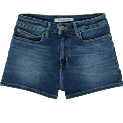 Calvin Klein Jeans - RELAXED HR SHORT MID BLUE Bleu Discount