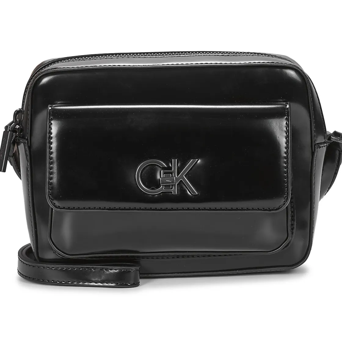 Calvin Klein Jeans - RE-LOCK CAMERA BAG_SHINY< Besaces / Sacs Bandoulière