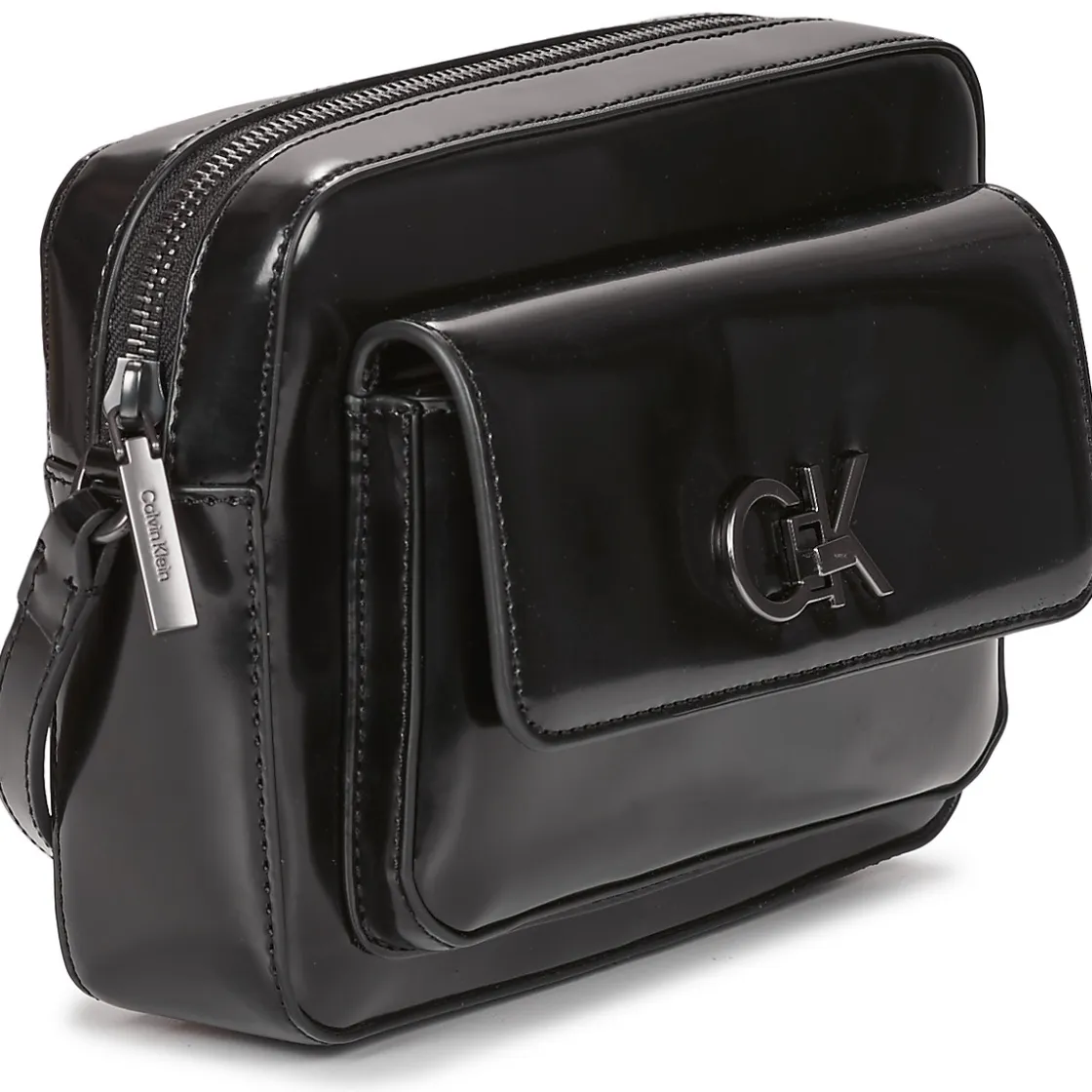 Calvin Klein Jeans - RE-LOCK CAMERA BAG_SHINY< Besaces / Sacs Bandoulière
