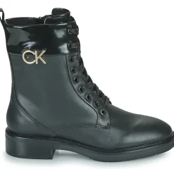 Calvin Klein Jeans - RUBBER SOLE COMBAT BOOT W/HW< Bottines / Boots