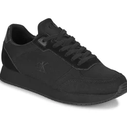 Calvin Klein Jeans Baskets Mode^- RUNNER SOCK LACEUP MG CANVAS