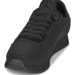Calvin Klein Jeans Baskets Mode^- RUNNER SOCK LACEUP MG CANVAS