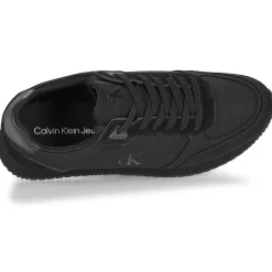 Calvin Klein Jeans Baskets Mode^- RUNNER SOCK LACEUP MG CANVAS