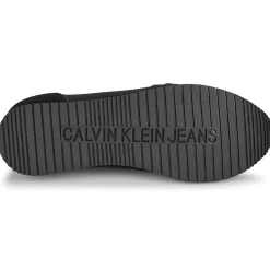 Calvin Klein Jeans Baskets Mode^- RUNNER SOCK LACEUP MG CANVAS