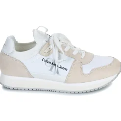 Calvin Klein Jeans - RUNNER SOCK LACEUP NY-LTH W Blanc Best
