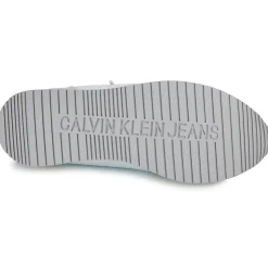 Calvin Klein Jeans - RUNNER SOCK LACEUP NY-LTH W Blanc Best