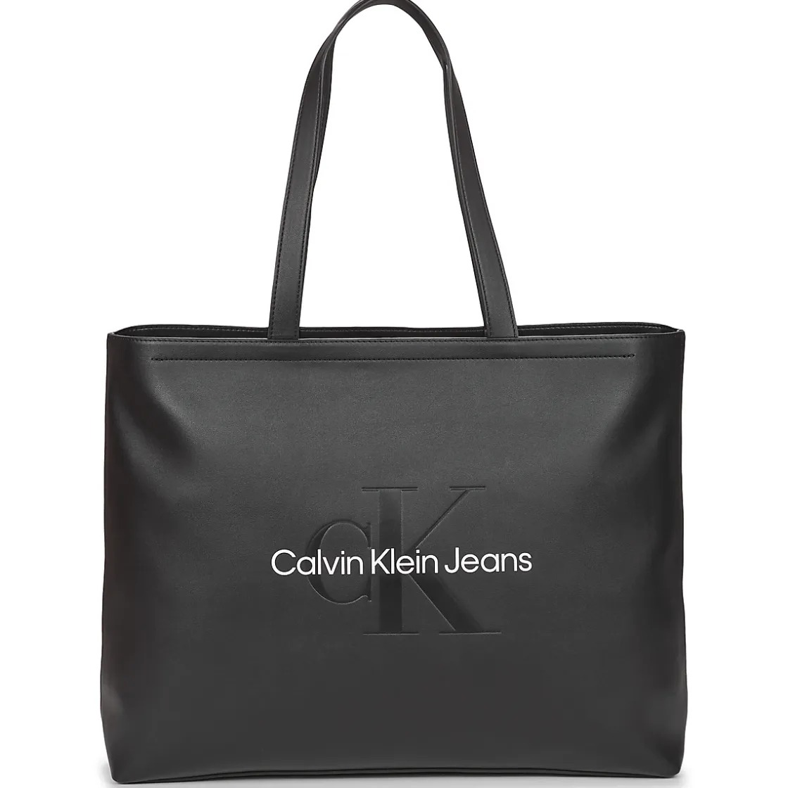 Calvin Klein Jeans Cabas / Sacs Shopping^- SCULPTED SLIM TOTE34 MONO