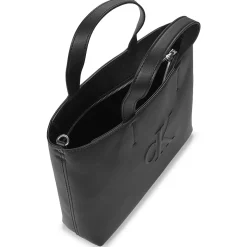 Calvin Klein Jeans - SCULPTED MINI EW TOTE Noir Best
