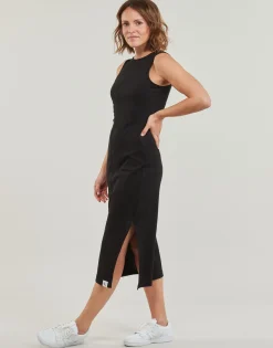 Calvin Klein Jeans - SEAMING LONG RIB DRESS< Robes