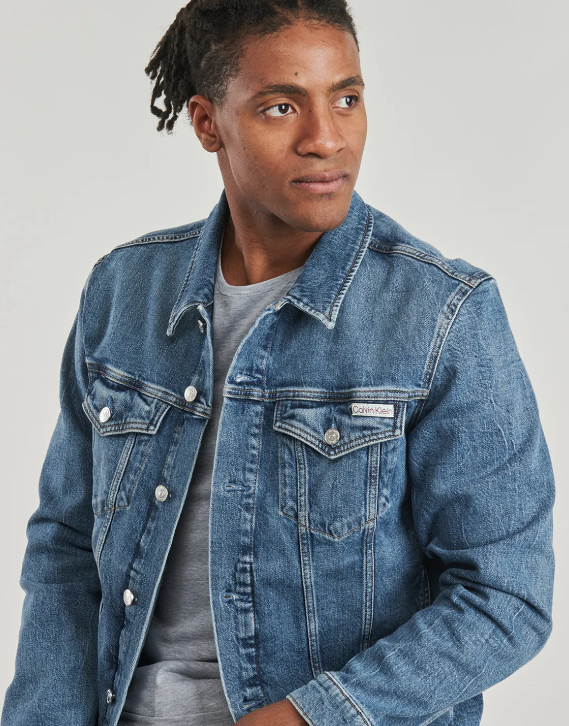 Calvin Klein Jeans - SLIM DENIM JACKET< Vestes