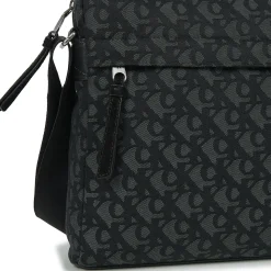 Calvin Klein Jeans - SLOUCHED MONOGRAM ZIP FLIGHT BAG< Pochettes / Sacoches