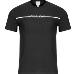 Calvin Klein Jeans T-shirts & Polos^- SPLIT LINE LOGO T-SHIRT