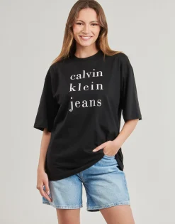 Calvin Klein Jeans T-shirts & Polos^- SS CKJ LOGO TEE