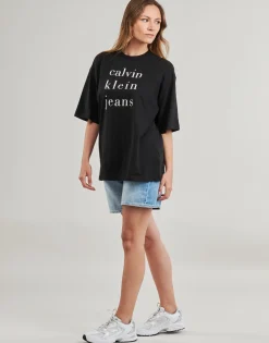 Calvin Klein Jeans T-shirts & Polos^- SS CKJ LOGO TEE