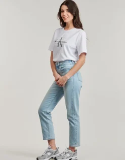 Calvin Klein Jeans T-shirts & Polos^- SS HERO MONOLOGO TEE 30S