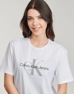 Calvin Klein Jeans T-shirts & Polos^- SS HERO MONOLOGO TEE 30S