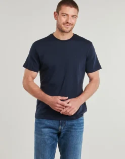 Calvin Klein Jeans - SS SUPIMA CHEST EMB CREWNECK TEE Marine Discount