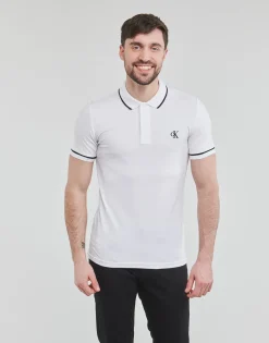 Calvin Klein Jeans T-shirts & Polos^- TIPPING SLIM POLO