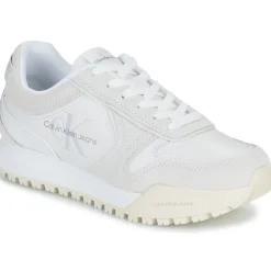 Calvin Klein Jeans - TOOTHY RUNNER IRREGULARLINES Blanc Hot