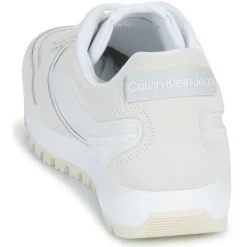 Calvin Klein Jeans - TOOTHY RUNNER IRREGULARLINES Blanc Hot