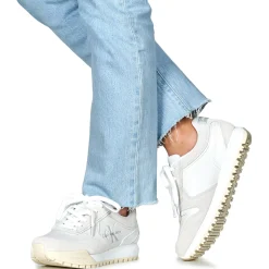 Calvin Klein Jeans - TOOTHY RUNNER IRREGULARLINES Blanc Hot