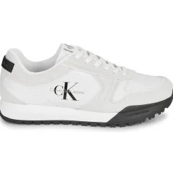 Calvin Klein Jeans - TOOTHY RUNNER IRREGULARLINES Blanc Hot