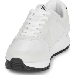 Calvin Klein Jeans - TOOTHY RUNNER IRREGULARLINES Blanc Hot