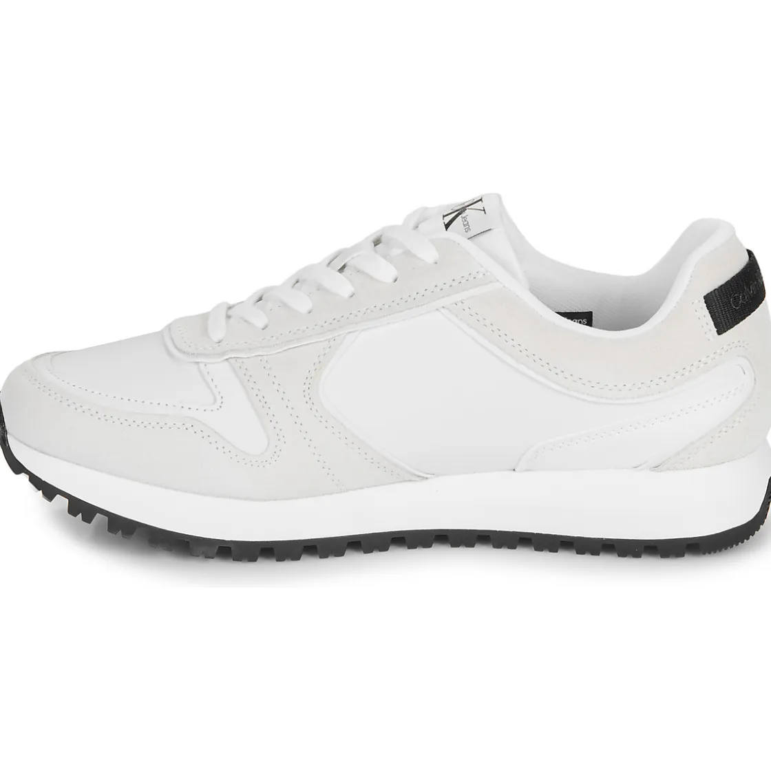 Calvin Klein Jeans - TOOTHY RUNNER IRREGULARLINES Blanc Hot