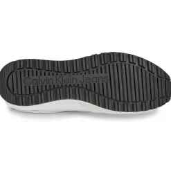 Calvin Klein Jeans - TOOTHY RUNNER IRREGULARLINES Blanc Hot