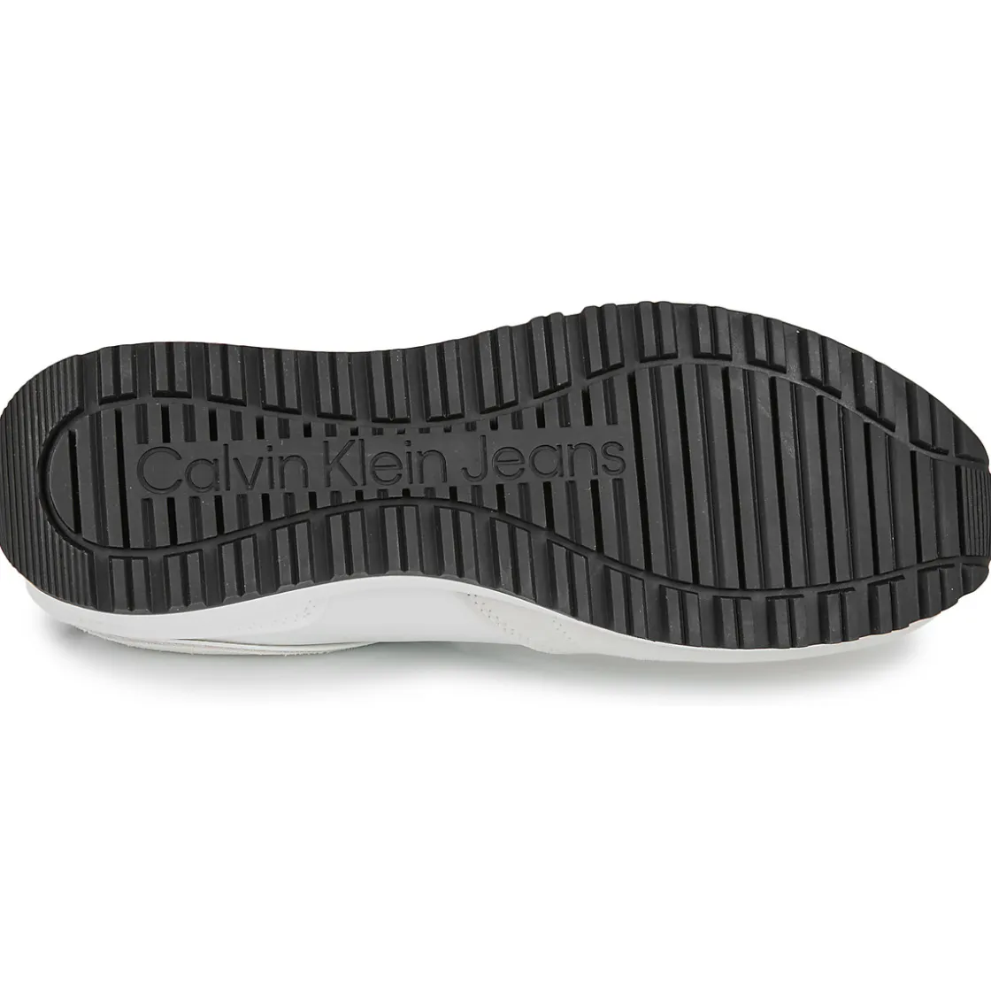 Calvin Klein Jeans - TOOTHY RUNNER IRREGULARLINES Blanc Hot