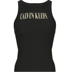 Calvin Klein Jeans T-shirts & Polos^- VARSITY CALVIN KLEIN RIB TANK