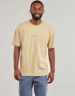 Calvin Klein Jeans - WASHED MONOLOGO TEE Beige